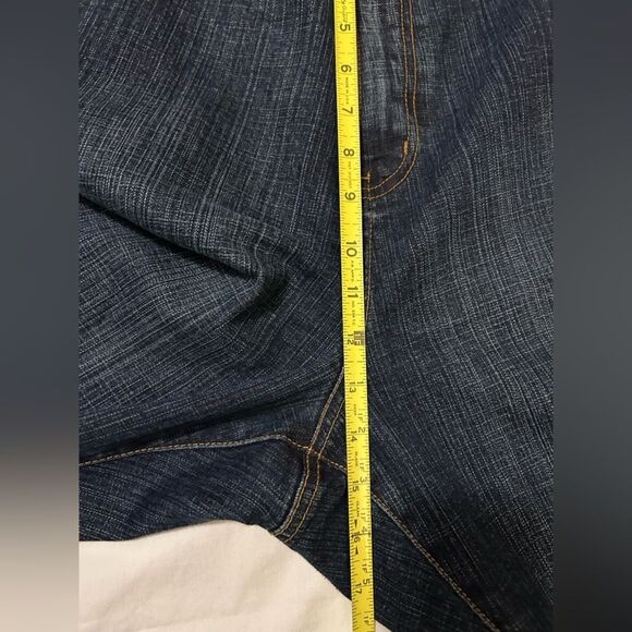 Venezia Bootcut Denim Women's High Rise Blue Jeans size 28 Tall - Picture 8 of 9